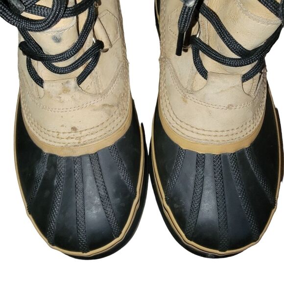 Sorel Men\'s Caribou Stack Waterproof Winter Boot size 9